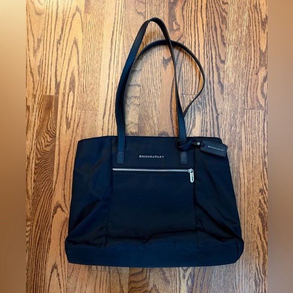Briggs & Riley Rhapsody Water- Resistant Nylon Essential Tote - Black - Picture 3 of 6